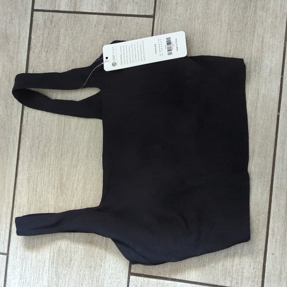 CRZ YOGA  Sports Bra Small 4/6  Black - Picture 1 of 2